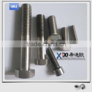 Alloy 601. Alloy625. Alloy600 Stainless Steel Fastener Din931 Hex Bolts Alloy718. Alloy925 photo-2