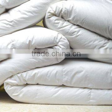 Wholesale Classic 55% white duck down comforter yangzhou wanda luxury feather home textile