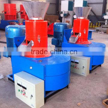 0.5 T/H CE ISO Approved flat die pellet mill biomass wood pellet machine