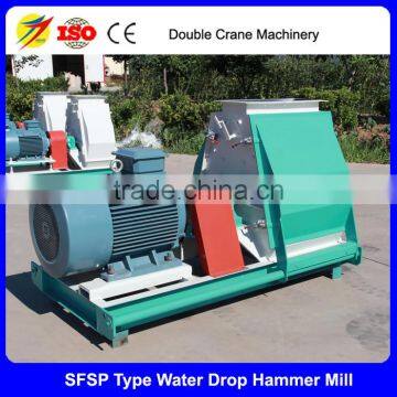 High efficiency corn, soyabean wheat, sorghum, water-drop feed hammer mill crusher, animal/ chicken feed crusher machine