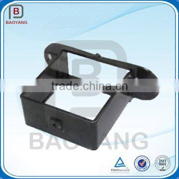 Custom High Quality Black Steel 2" Square Pipe Mounting Bracket