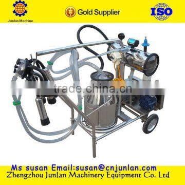 single cow portable goat milking machine vacuum pump +8618637188608