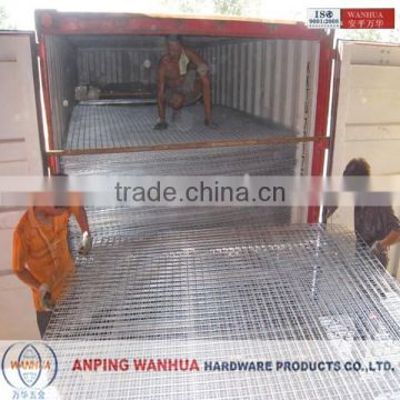 Anping Wanhua Galvanized welded wire mesh sheet factory professional