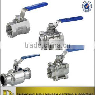 China's high quality 3 way ball valve control valve parts