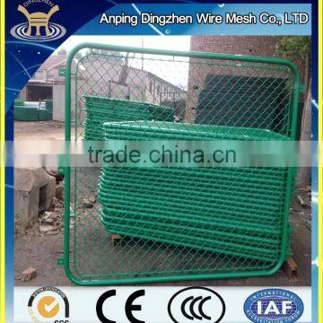 used chain link fence panels with PVC or galvanized coated