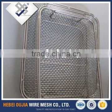 removable sink steel wire mesh basket