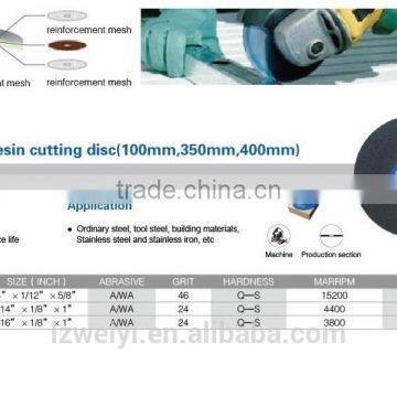 Resin Cutting/abresive Wheel Disc photo-3