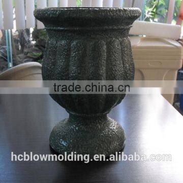 Custom Plastic Flower Pot Various Size Flowerpot Garden Pots Plante HDPE,Artificial Metal photo-5