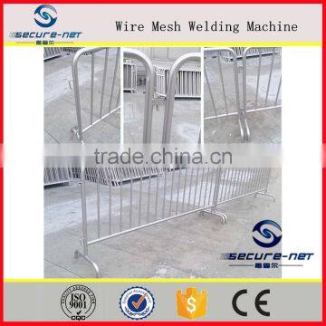 Temporary Steel Predestrian Barricade Traffic Barrier Long Service Life photo-4