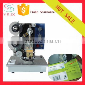 electric ribbon date print coding machine expiry or manufacture number