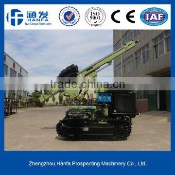 HF130Y crawler type piling rig with spiral pipe