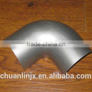 Customized Steel Deep Drawn Duct Elbow For Ventilation System photo-2