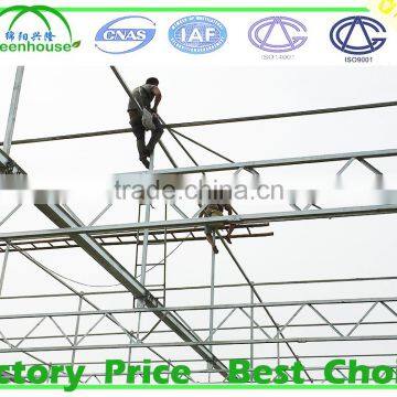 Large Size and Glass Cover Material Low Cost Greenhouse photo-5