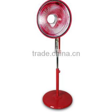 Popular high quality electric stand fan type heater for India approval heater fan manufacturer