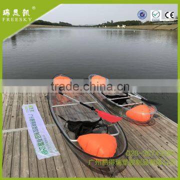 Clear PC Plastic Glass Bottom Boat Transparent Kayak Crystal Kayak photo-5
