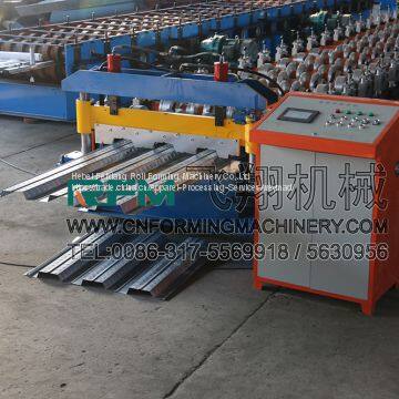Galvanized Steel Floor Decking Sheet Roll Forming Machine photo-4