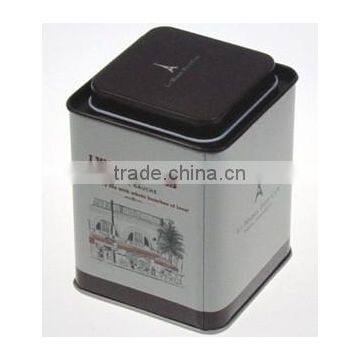 food grade tin container , tin tea canisters,airtight storage canister,airtight storage container