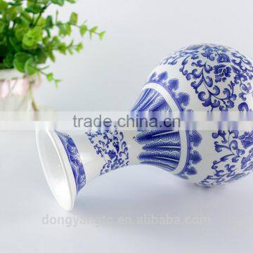 China Suppliers Custom Wholesale Blue White Porcelain Vase, Ceramic Flower Vase photo-2
