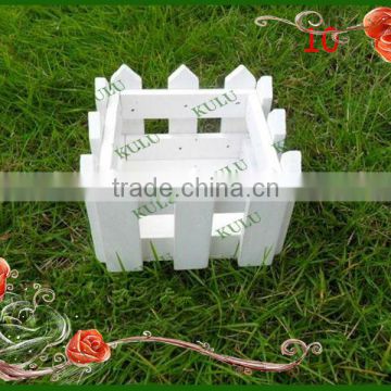 outdoor wooden flower pot holder for hot sale