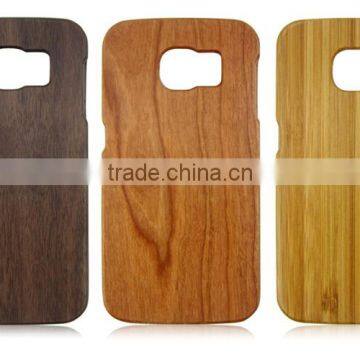 Hot Selling Customized Walnut Wood Mobile Phone Case,100% Wooden Case for Samsung S6 photo-5