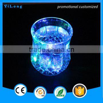 pineapple shape red green blue color light transparent LED light drink cup