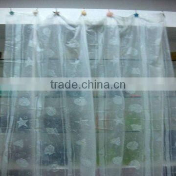 EC0004 waterproof Bathroom Curtain