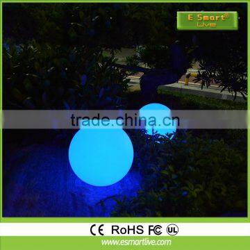 Ball Type and ABS base, PE shell Material LED lighting ball,led waterproof ball lighting