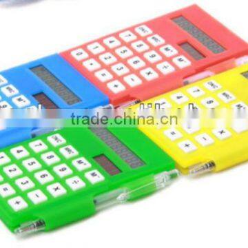 Plastic Notepad With Calculator and Pen photo-2