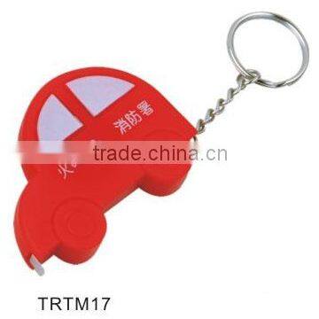 Red Color Car Cute Tape Measure With Key Chain