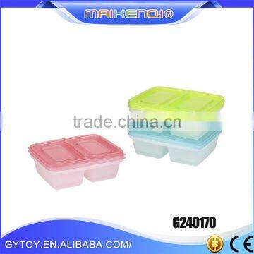 Kids Lunch Box With Compartment Capacity 750ml*2 Lunch Box With Interlayer photo-2