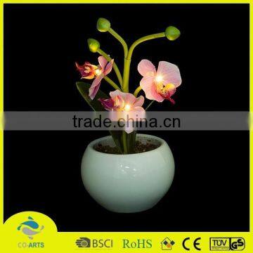 Beautiful Led Plastic Rose Flower With Lighting Home Decoration photo-2