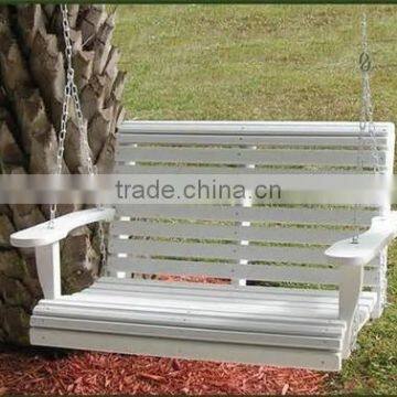 wooden swing bench/outdoor garden wooden swing chair