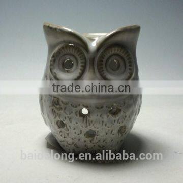 Ceramic Cute Owl Aroma Oil Burner/Candle Burners