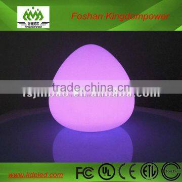 rechargeable colorful plastic led egg lighting