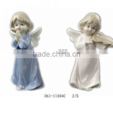 Porcelain angel figure