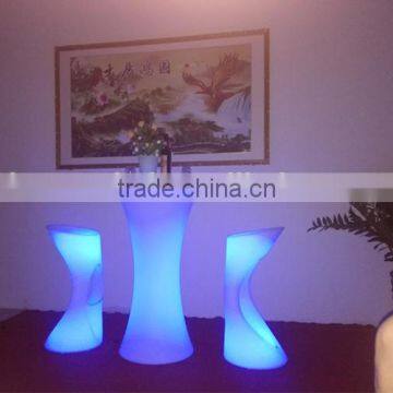 Rechargeable LED Cocktail Table, LED Bar Table, LED Furniture Supplier in China photo-2