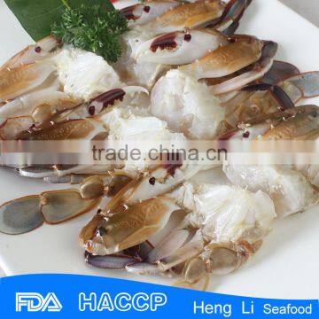 HL003 Fresh seafood spotted cut crab on sale