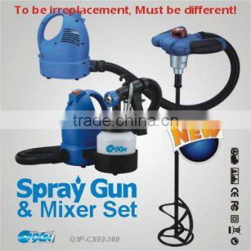 Spray Gun & Mixer Set,spray gun set