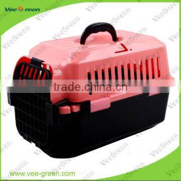 Luxury Plastic Portable Dog Travel Cage/ Dog Transport Cage/ Dog Carrier