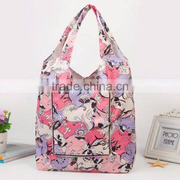 Promotional Supermarket Grocery Cute Collapsible Shop Bag photo-2