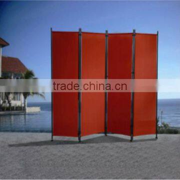 Outdoor Indoor Garden 4pcs Folding Screen Portable Room Divider