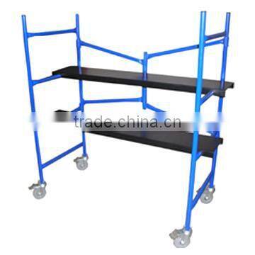 Steel Scaffold,4' Steel Mini Folding Mobile Utility Stand