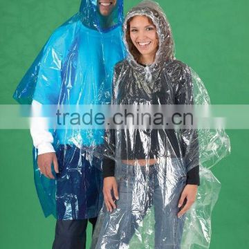 PE disposable raincoats for men