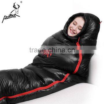 Comfortable Nylon waterproof Filling Duck Down 400g-1100g Sleeping Bag for Winter