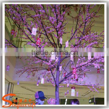 Hot sale artificial cherry tree decoration indoor fake tree artificial pink cherry treeerry blossom tree