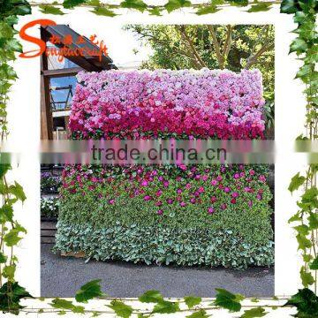 Self Design Artificial Flower Wall,flower Fences for Park Decor photo-3