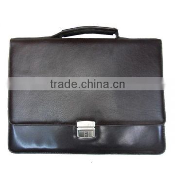 2015 hot sell Leather Business Briefcase bag