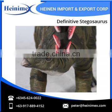 2017 Jurassic Park Best Quality Realistic Dinosaur Stegosaurus photo-3