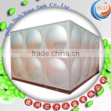 Huili rectangular inox steel water tank, pure as you expect