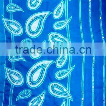 Fashion Embroidery Printed Scarves for Ladies